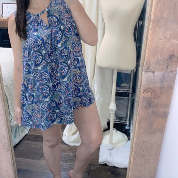 Umgee paisley trapeze style dress size small - Picture 3 of 8